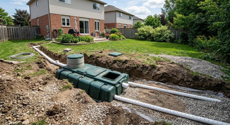 Sewage Tank Installation in Columbus, OH