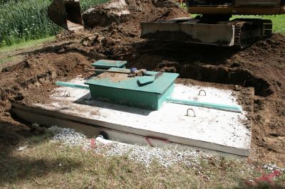 Completed Septic System Work