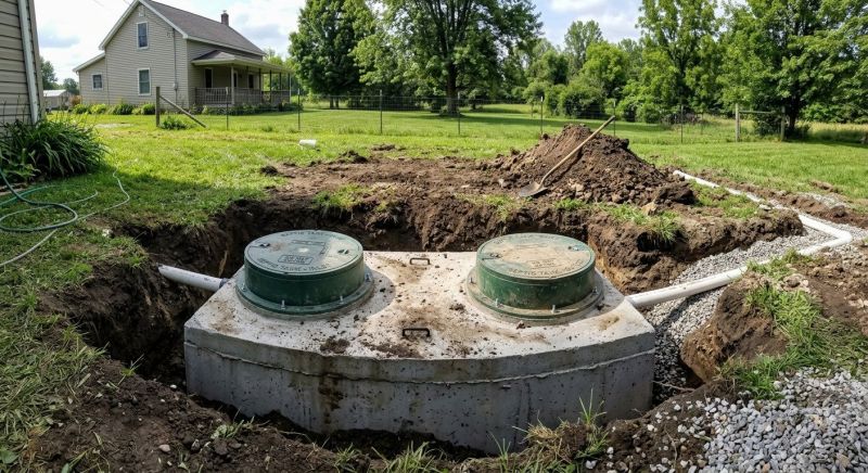 Sewage Tank Installation in Austin, TX