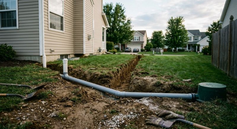 Sewer Line Installation in Columbus, OH
